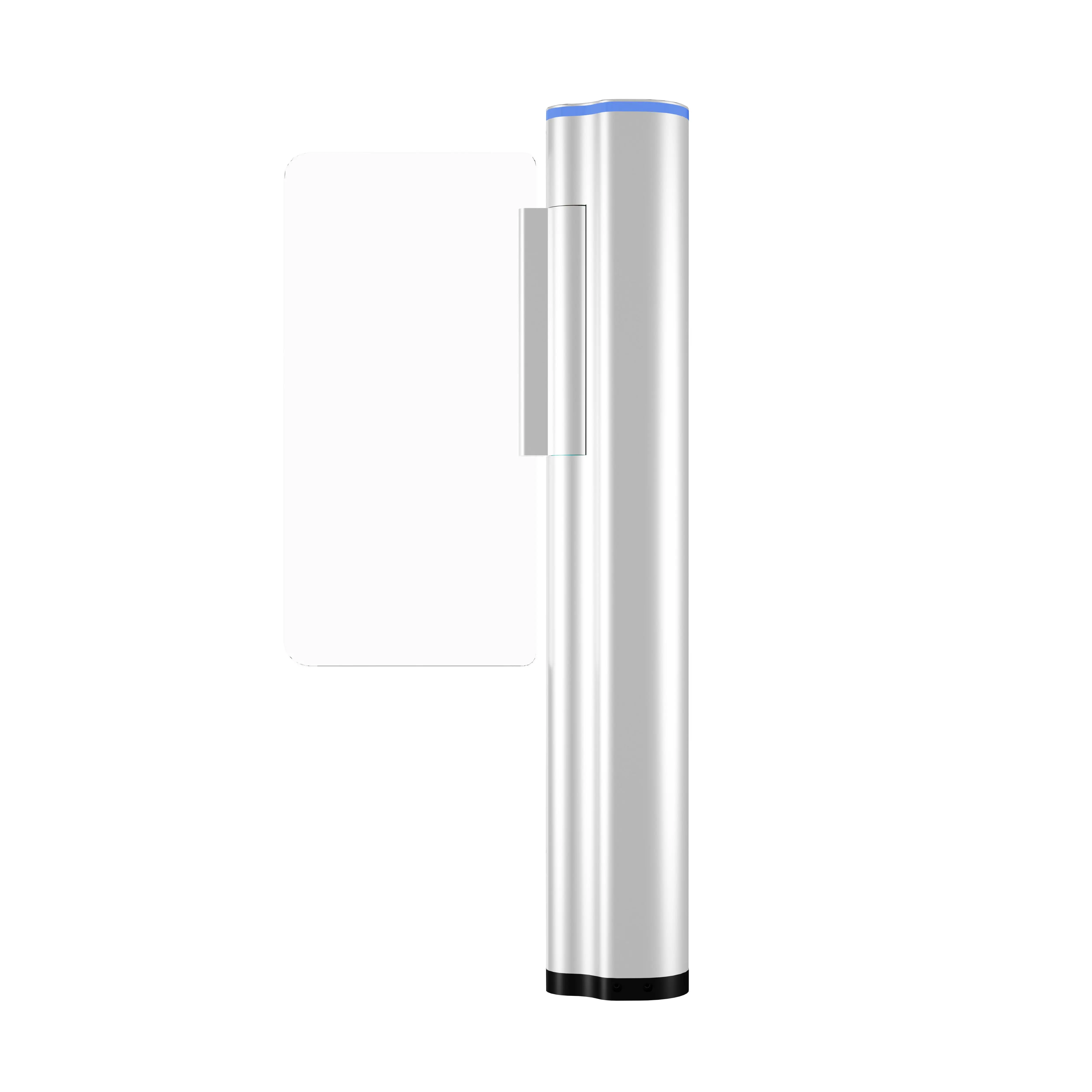 Factory Price Automatic Entrance Control Cylindrical Luxury Turnstile Speed Gate with RFID for Office Building Entrance Security