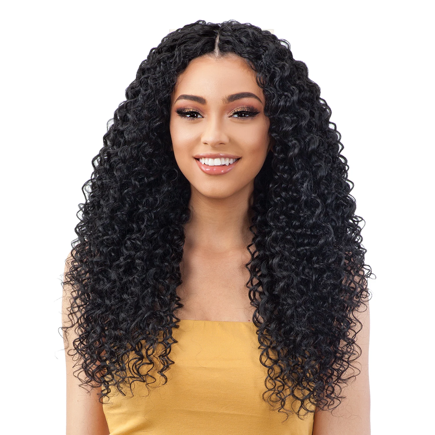 درب التبانة نسج Organique Mastermix Water Curl 18"