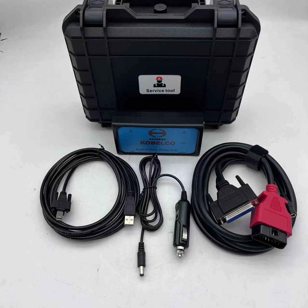 For HINO Kobelco Engine failure diagnostic tool for Excavator Scaner Detector 09993-E9070 Data Link Communication