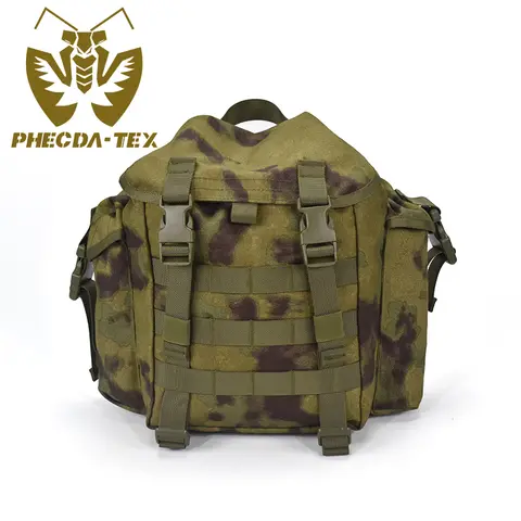 방수 나일론 러시아 위장 FG 6SH117 전술 파우치 백, 허리 가방, 7L, 1000D