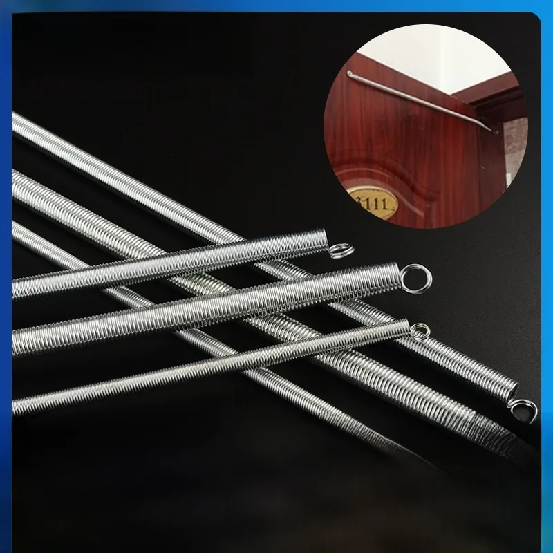 Ferme-porte automatique capteur ferme-porte 65Mn Tension Extension ressort porte coulissante ressort