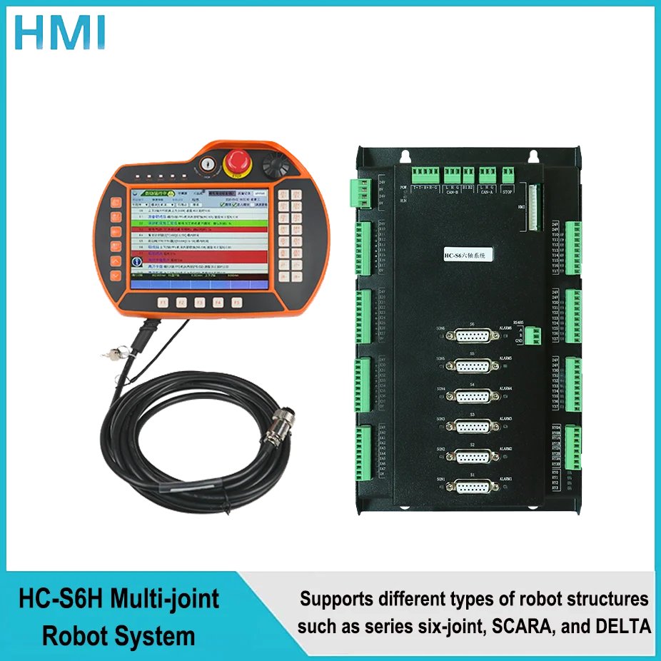 

Huacheng 6-axis manipulator control system HC-S6H SCARA horizontal articulated handling and palletizing tandem robot