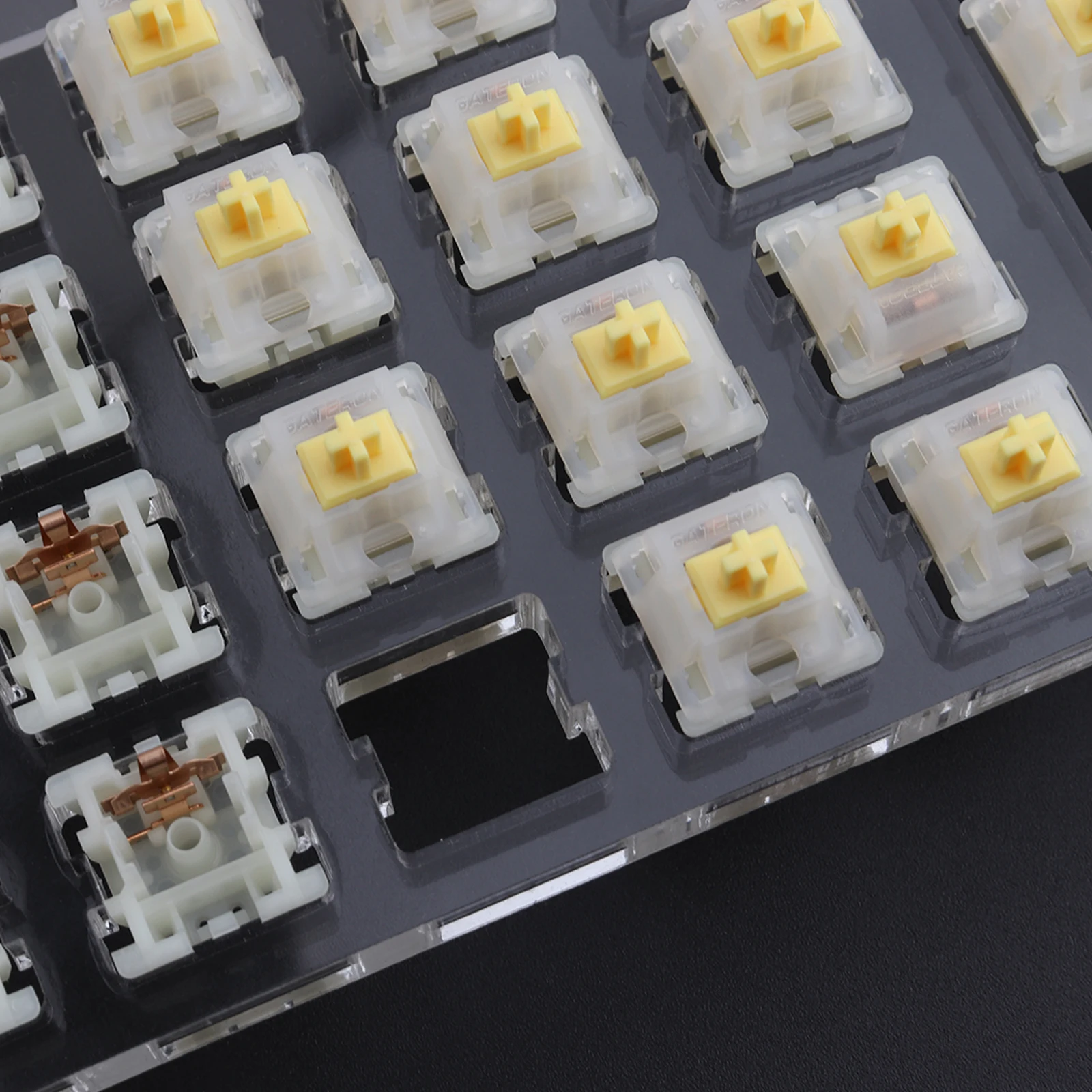 Estación de lubricación de interruptores, Kit Pro para teclado mecánico personalizado Gateron Cherry Outemu Kailh, placa lubricante