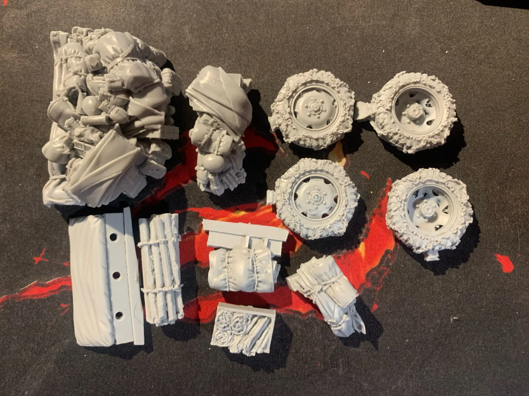 Buyer photo of this resin kit