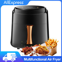 1400W 8L Air Fryer without Oil Household Intelligent Deep Air Fryers Oven 360 Hot Air Circulation Cooker Smart Touch AirFryer