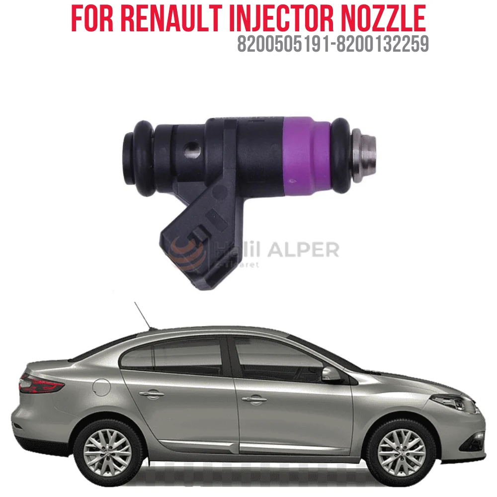 

FOR INJECTOR NOZZLE 2 HOLES MEGANE II-FLUENCE-CLIO II 1.6 16V (K4M) OEM 8200505191-8200132259 SUPER QUALITY LOW PRICE FAST DELIV