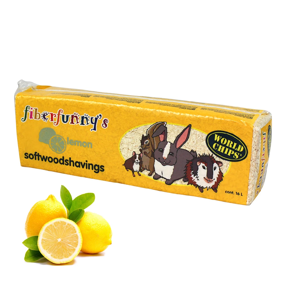 SMELL & SMILE Virutas de Madera Lecho Higienico para Mascotas Aserrín para Gato Animales Pequeños Hámster Conejo Loro Ardilla Erizo