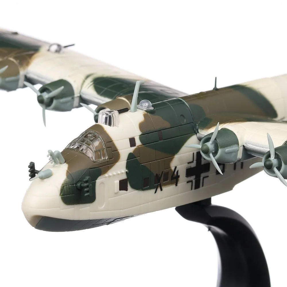 Luppa, طائرة Blohm & Voss BV 222 Wiking 1941 ألمانيا, مقياس 1:200, Diecast مصغر, مجموعة طائرات الحرب العالمية الثانية بدون مجلة, قاعدة تعريف, تغليف نفطة تالف وبدون بطاقة خلفية