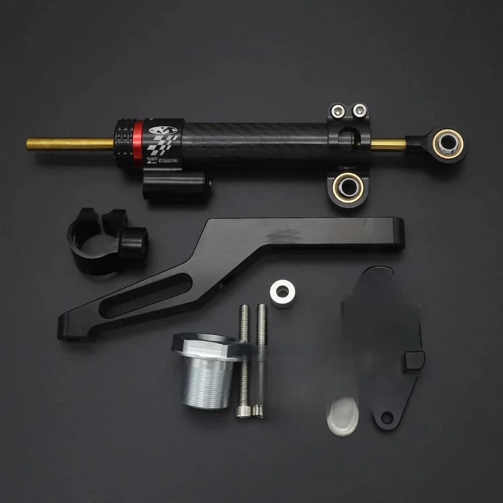 Für Kawasaki Ninja ZX-6R ZX6R 636cc 2009-2025 Motorrad Zubehör NINJA ZX 6R Lenkung Dämpfer Halterung Mount Kit