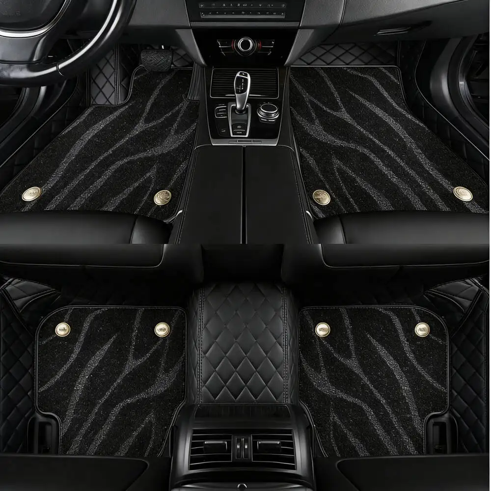 Tapis de sol de voiture écologiques en TPE pour Audi RS3 8V 2.5L 2015-2020 5 places LHD RHD, non toxiques, imperméables, antidérapants, durables, toutes saisons, accessoires de voiture