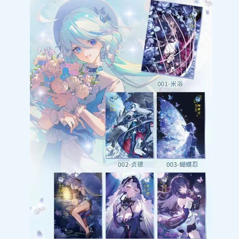 Goddess Story Collection Cards Ika A6 Sakura Dance Second Part EP Glitter Painted Card Booster Box Zabawki i hobby Prezent świąteczny