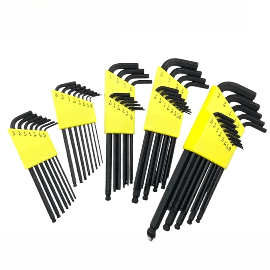 AliExpress Kooliwei Bondhus Inch Ball Head Hex Wrench Set L Type Allen Key Sets Screwdriver Bicycle Repair Tool 10932|10936|10937|10938|10945