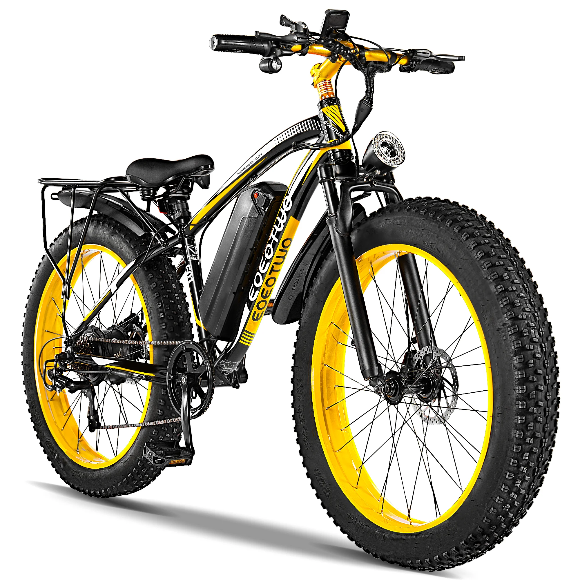 Electric Bike for Adults 750W Motor 28MPH Fast Speed 48V 15Ah Battery 26" Fat Tire Mountain Ebike 400lbs Max Load Aluminum image 4