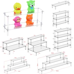 Clear Acryl Display Riser Stand Voor Funko Pop Cijfers, Cupcake Cosmetische Parfum Klei Pop Sieraden Voor Display Stand Organizer