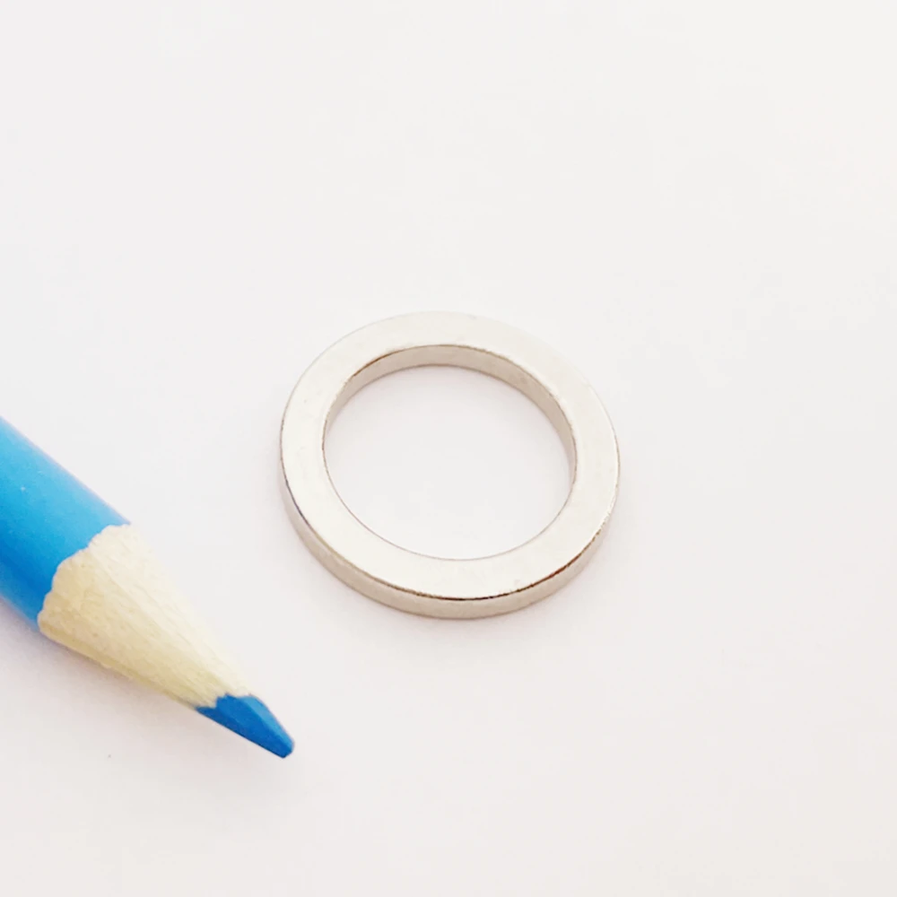 6PCS Diametric Ring Round Magnets