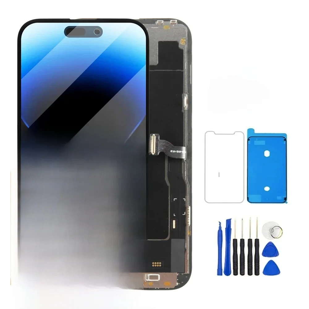 OLED Pantalla dla iPhone'a 14 Pro Wyświetlacz LCD Zestaw dotykowy Digitizer z ekranem dotykowym 3D dla iPhone'a 14 Pro Wymiana ekranu LCD — zdjęcie 2