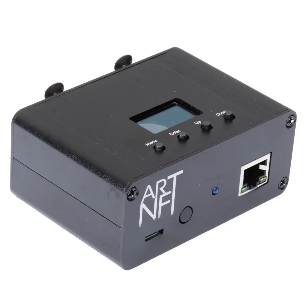 Artnet naar DMX-controller, DMX Ethernet-verlichtingscontroller, professionele Artnet DMX-interface, 3-pins uitgang, aluminium behuizing - afbeelding 2