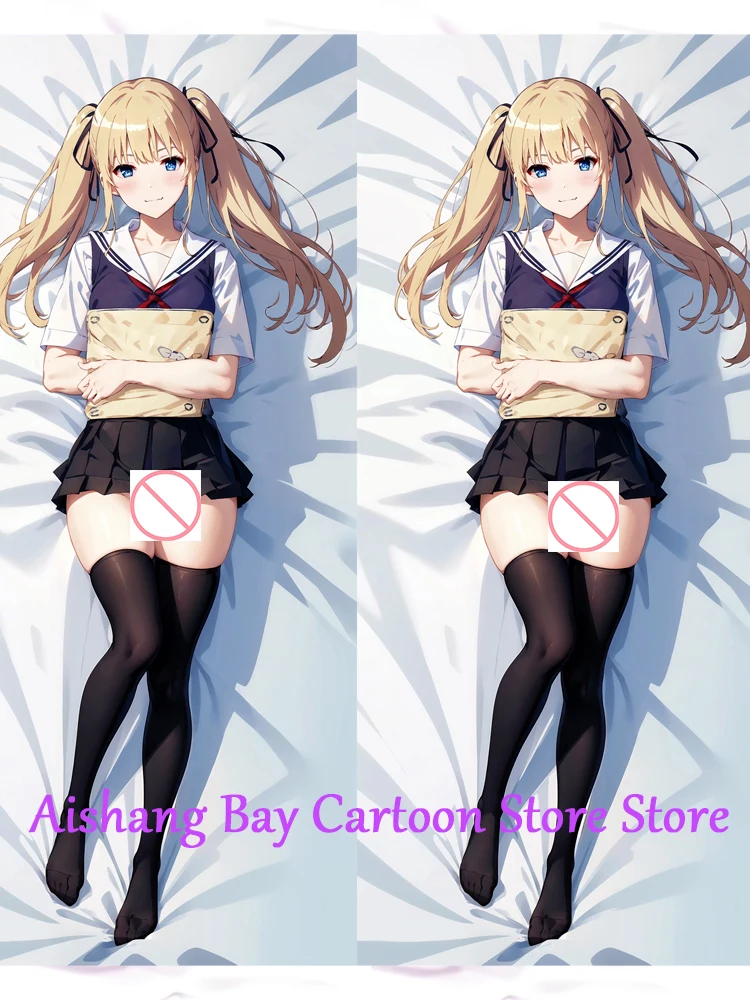 

Anime Dakimakura Pillow Uniform Sawamura Spencer Eriri 2-Side Print Pillowcase Hugging Body Cushion Cover Otaku Waifu