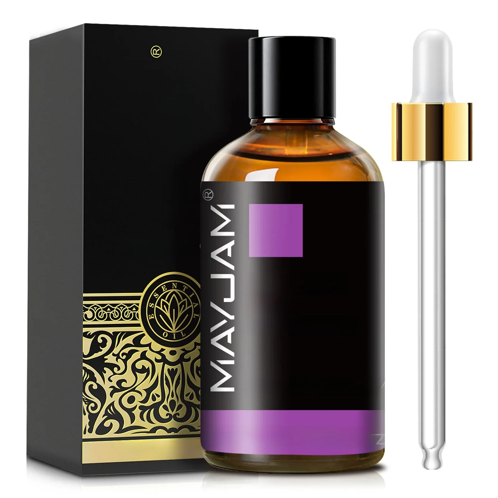 Mayjam aromathérapie huile essentielle may Chang lavande Tea Tree curcuma 100ml huile essentielle pure