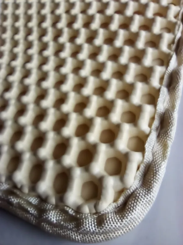 Customer review photo for Cat Litter Tracking Mat with Waterproof Base