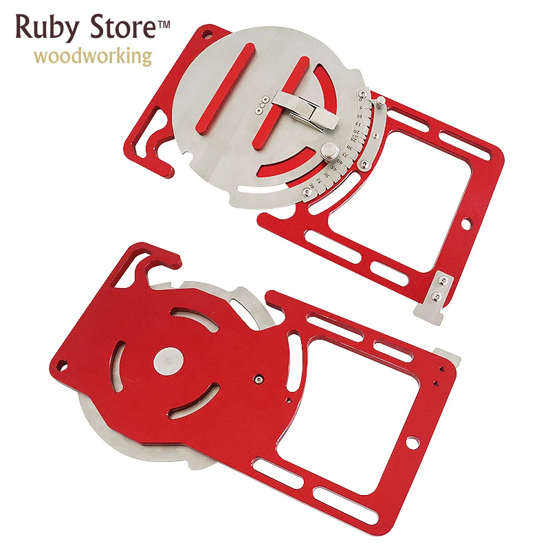 Adjustable Track Saw Square Gauge for a Guide Rail (not included) 0-60 degrees