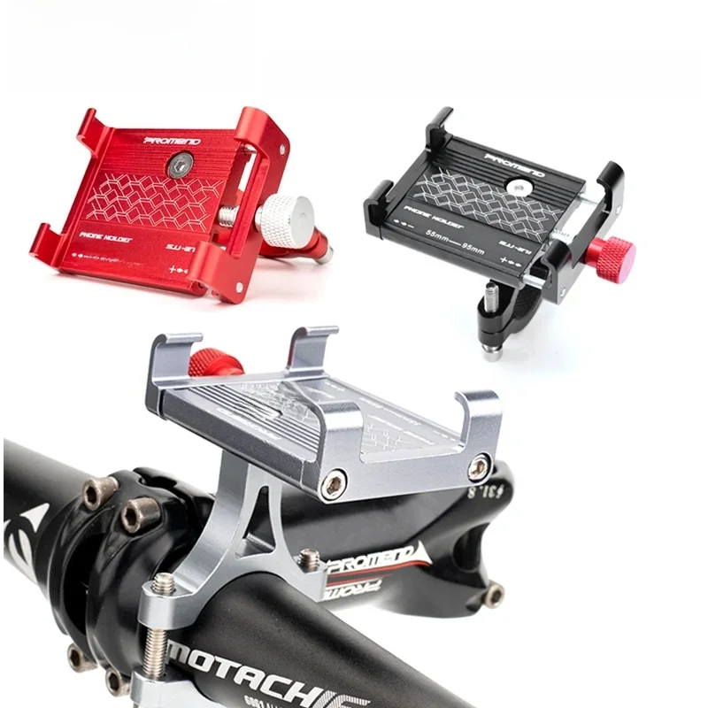 AliExpress NONE Bicycle Scooter Aluminum Alloy Mobile Phone Holder for Mountain Bike Bracket to Cell Phone Stand Professional Stability Cycling