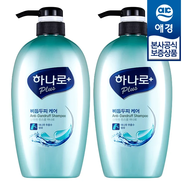 [Aekyung] One Roo Plus Shampoo Dandruff Care 680ml x 2 pieces (for both rinse)