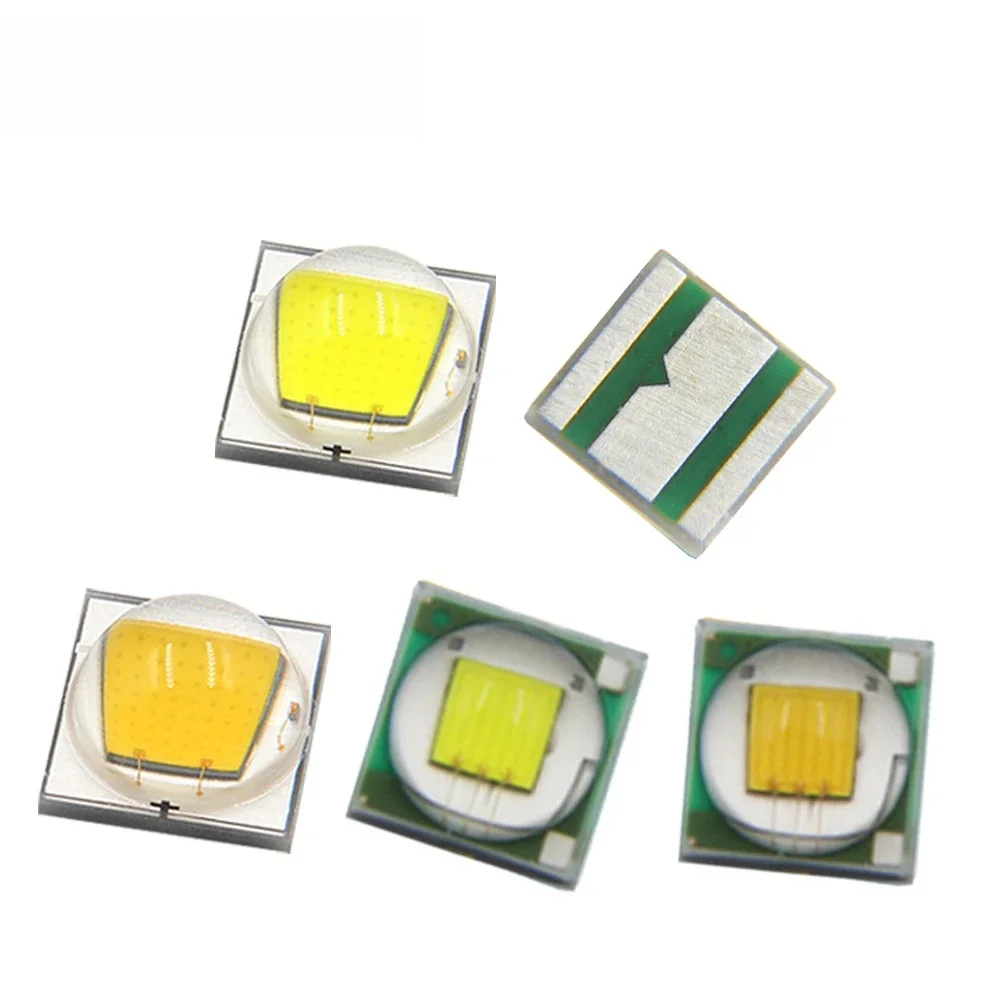 5 Stuks 5W 8W 10W High Power Led Diodes 50-l2 Xml T6 3-3.6V 5*5Mm Chip Diodes Warm Koud Wit Keramische Substraat Zaklamp Onderdelen - afbeelding 2