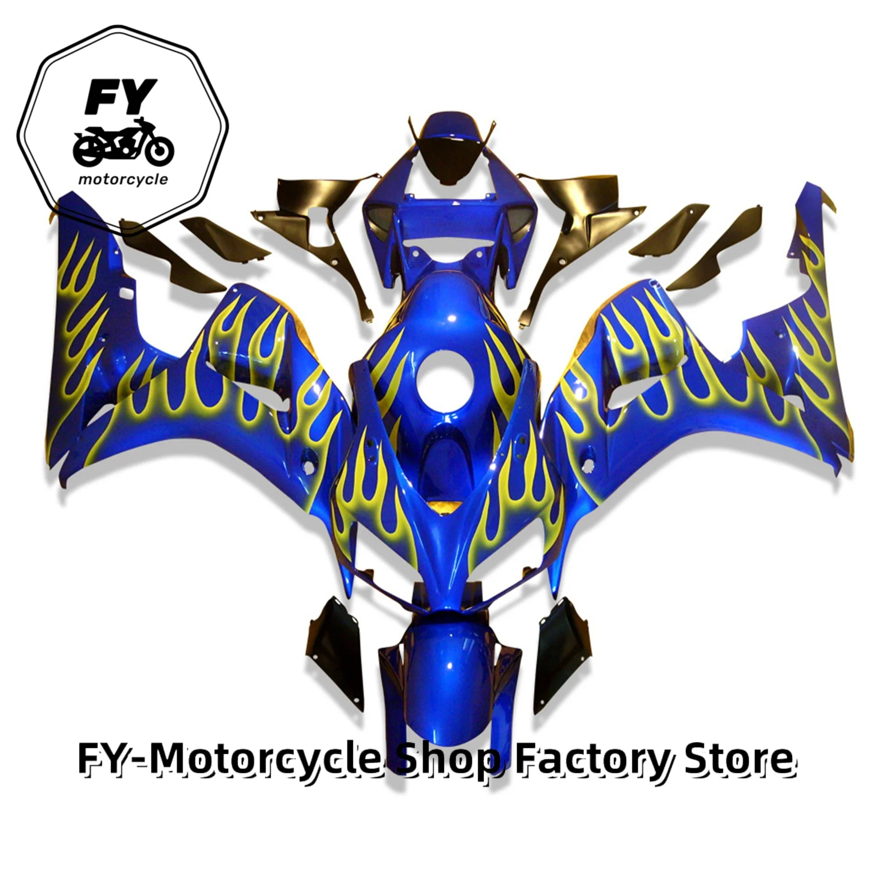 Full Fairing Kit For Honda CBR 1000 RR 2006 2007 SC57 ABS Injection Molded Complete Bodywork Motorcycle Cowling Set view 3