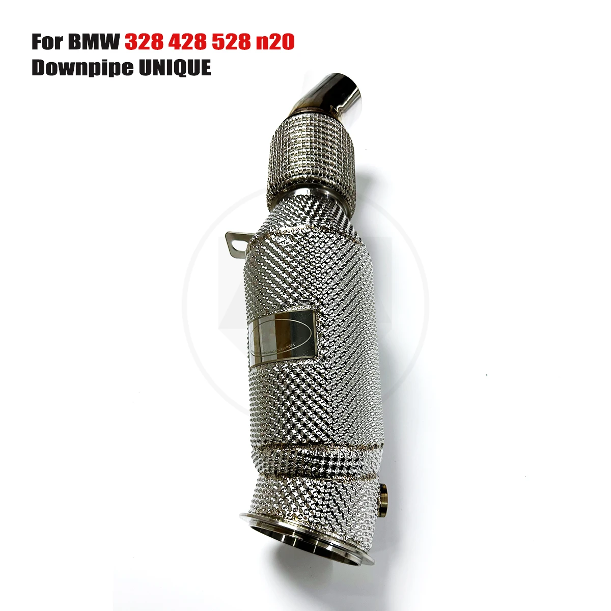 UNIQUE For 2013-2016 BMW F32 F33 F36 420 428 430 N20 2.0T With insulator downpipe With cat/without cat exhaust pipe