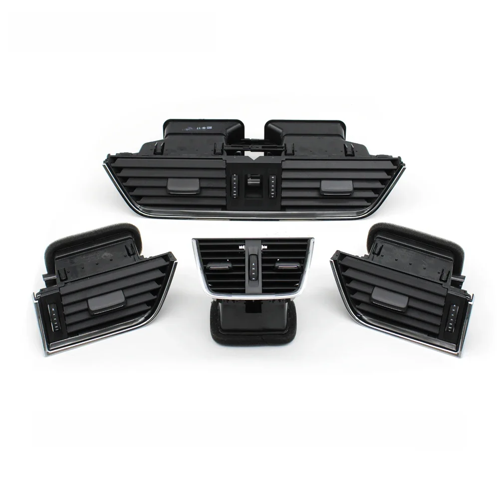Pour Skoda Octavia 3 A7 5E MK3 voiture avant arrière tableau de bord évent AC Grille de ventilation assemblée 2015-2021 5E 0820951 ,5E 0819702 ,5ED 819203