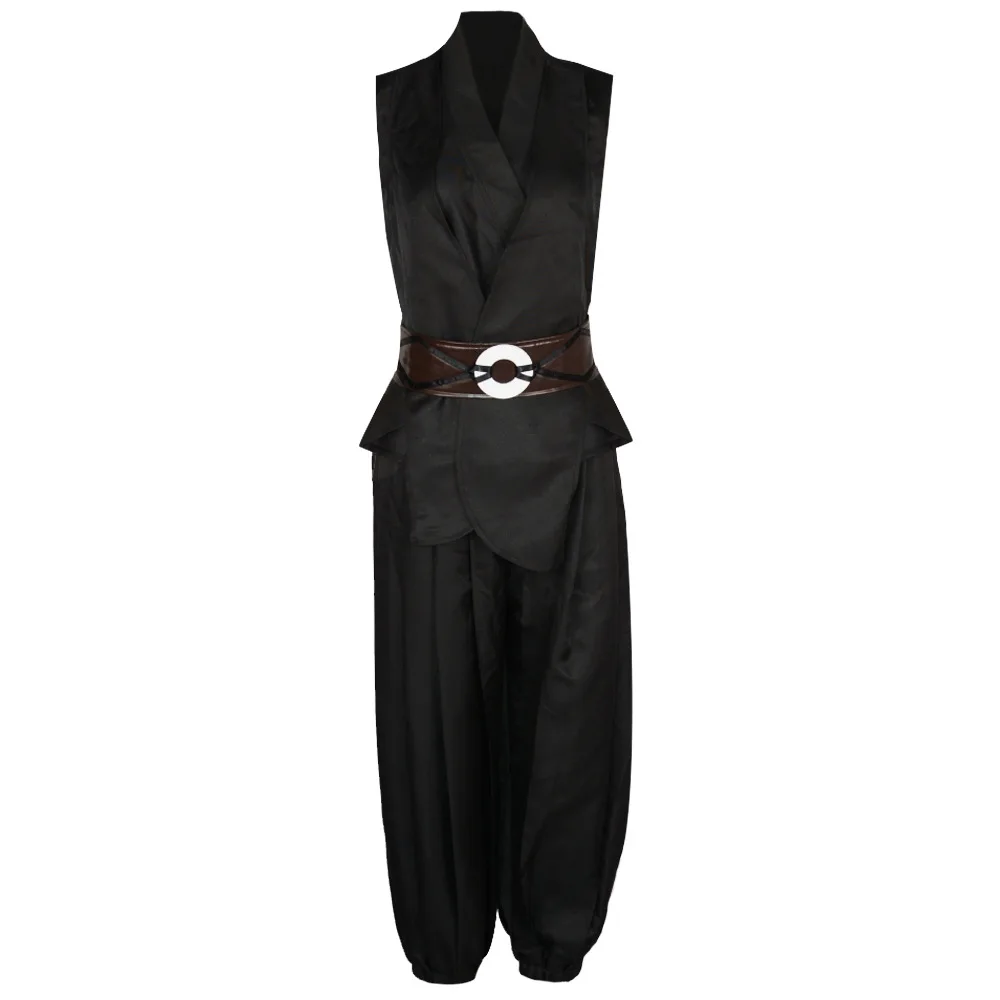 أزياء أهسوكا تانو التأثيرية بدلة جيدي عباءة رمادية ستار معركة كوسبلاي توجروتا مع غطاء للرأس لعب الأدوار ملابس الهالوين