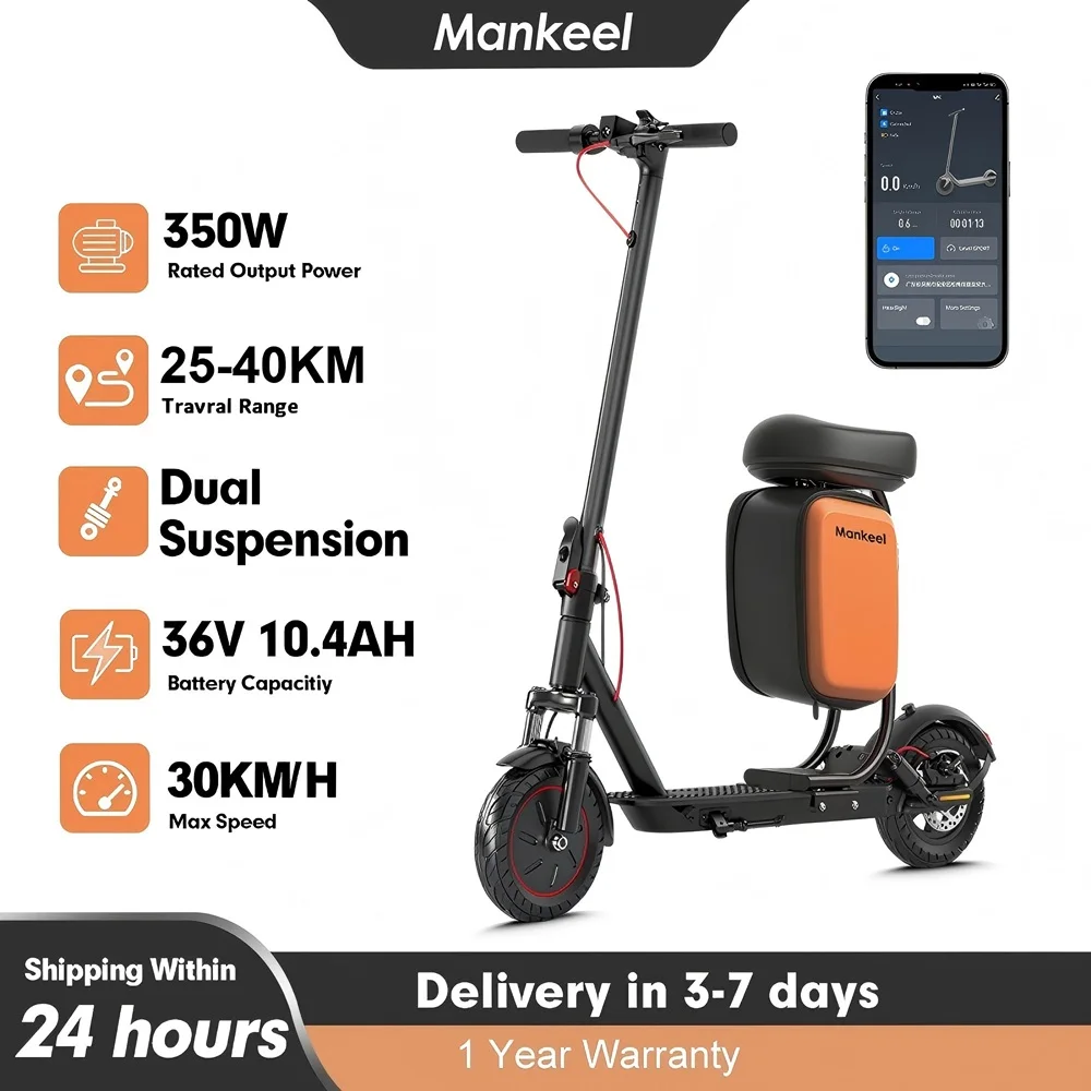 Patinete eléctrico Mankeel MK085 con motor