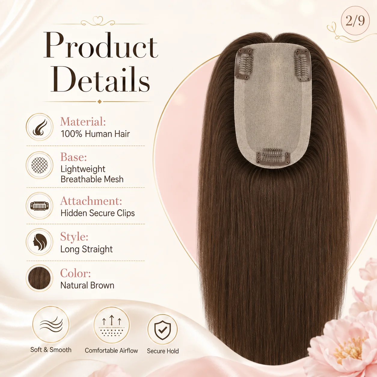 OEM 3.5X5.5 Women Hair Toupee
