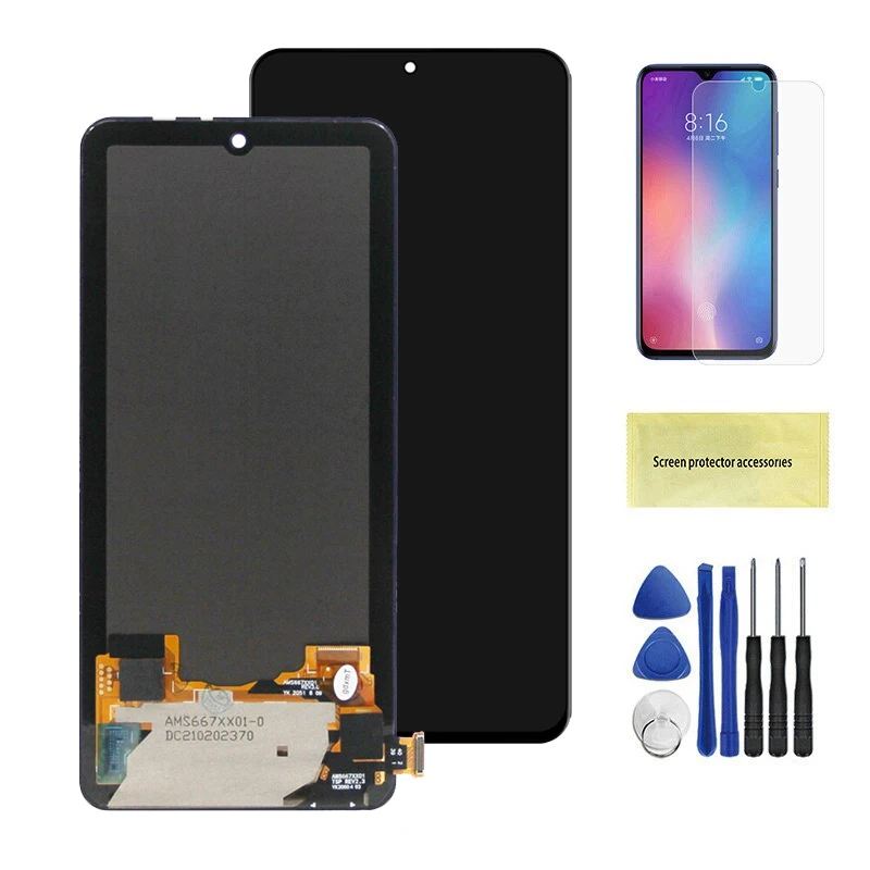 Super Amoled Poco F3 Bildschirmersatz, für Xiaomi Poco F3 M2012K11AG LCD-Display, digitale Touchscreen-Baugruppe für Poco F3 Pro