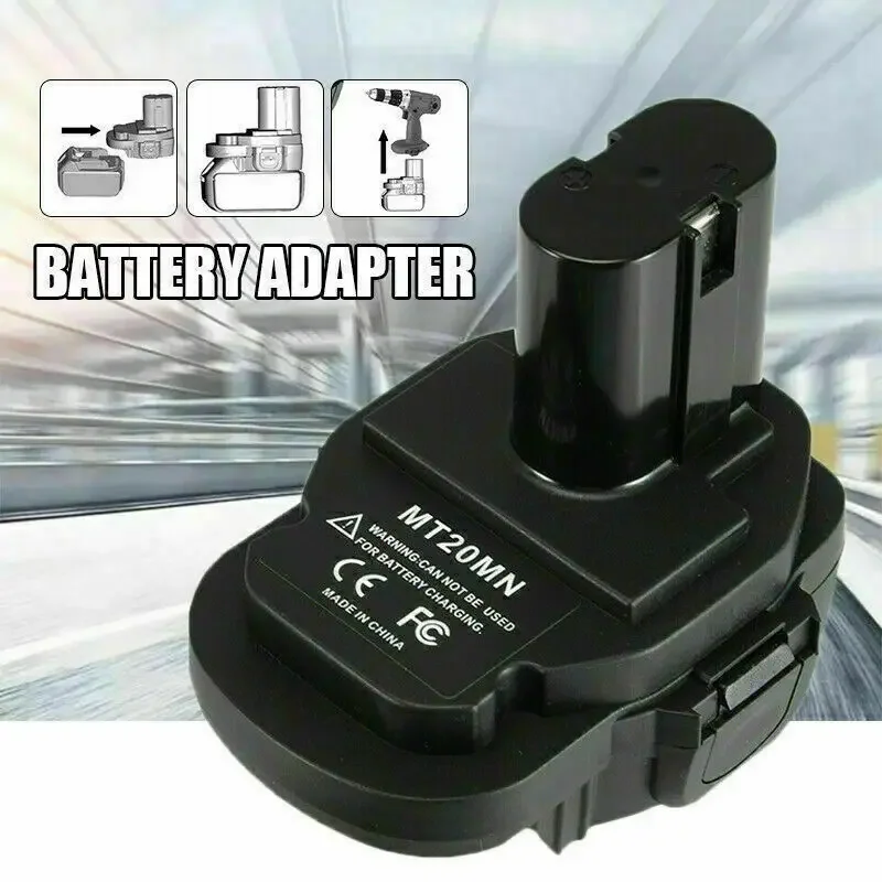 Upgrade MT20MN Battery Adapter For Makita 18V Li-ion Battery To Ni-Mh Ni-Cd For Makita B1860B/Bl1860/Bl1850B/Bl1850/Bl1840/Bl183