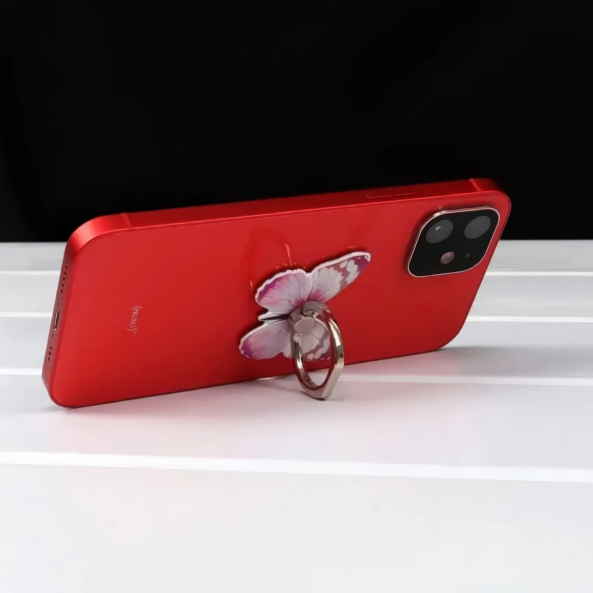 

1 Mobile Phone Butterfly Stand with Ring Design, Suitable for Daily Commuting, Watching TV Shows At Home, and Taking Photos