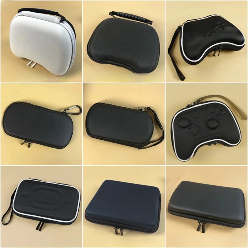 Sac de transport 1 pièce pour 2DS 3DS GBA NDS Lite Xbox PS5 PSP PSV Vita, sac de rangement étanche antichoc en EVA rigide pour voyage