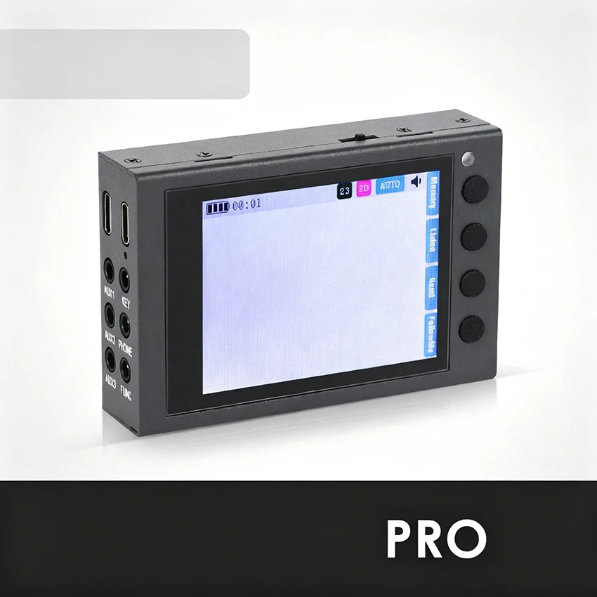 Mini/Pro CW Morse Code Trainer met scherm HF-radio Draagbaar oefenapparaat voor morsecode-transmissie, kopiëren en decoderen