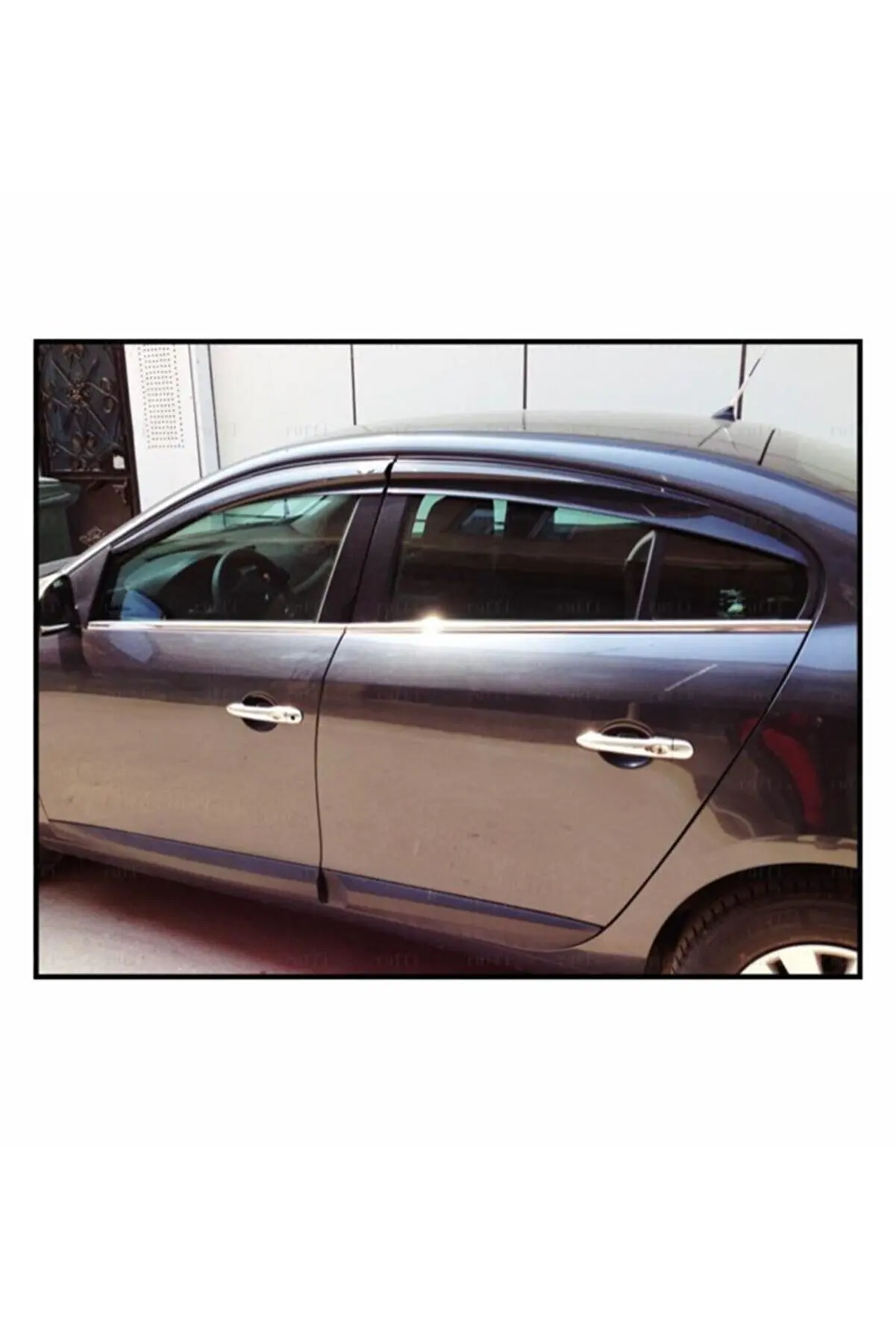 

For Renault Fluence Chrome Window Streamer 4 Pcs. 2010 And AboveModels Stainless Steel - Spoiler Diffuser Wings Side Hood Flaps