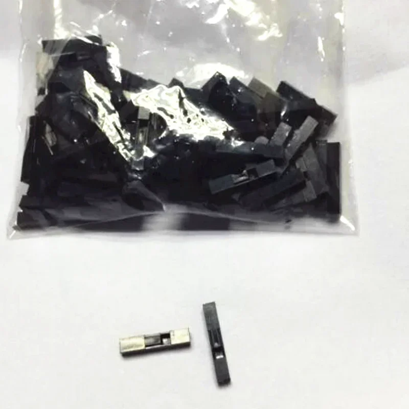 200 sztuk 2.54mm Pitch 1 P Dupont obudowy powłoki z tworzywa sztucznego Terminal 1Pin kabel mostkujący złącze obudowy — zdjęcie 2
