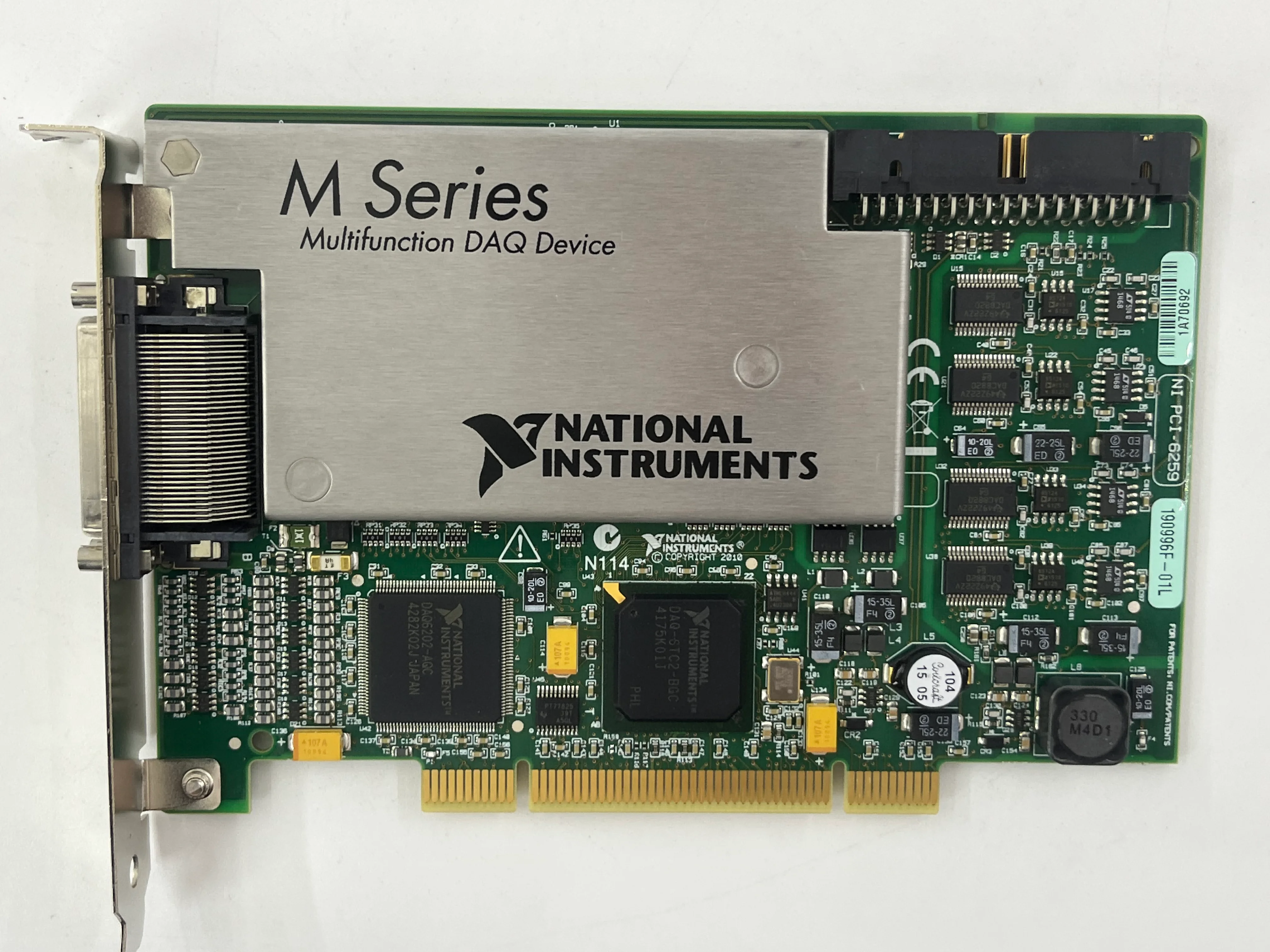 National Instruments NI PCI-6259 DAQ Card 32 Ch Analog Input Multifunction