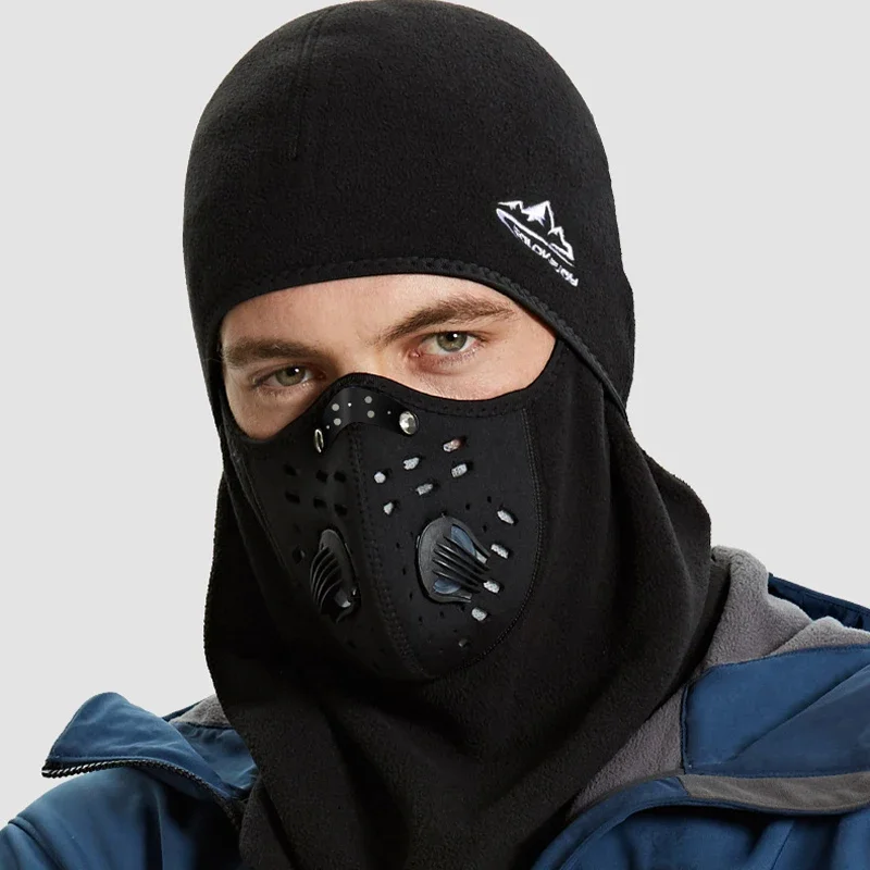 AliExpress NONE Winter Cycling Mask Fleece Thermal Keep Warm Windproof Cycling Face Mask Balaclava Ski Mask Fishing Skiing Hat Headwear