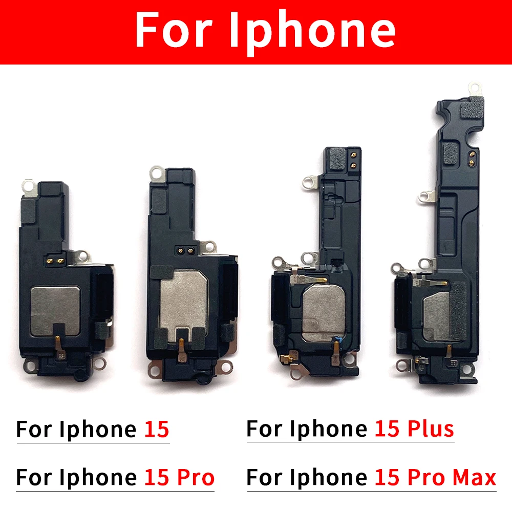 

5Pcs\Lot New Loud Speaker Ringer For IPhone 15 Pro Max / For IPhone 15 Plus Ringer Buzzer Flex Cable Replacement