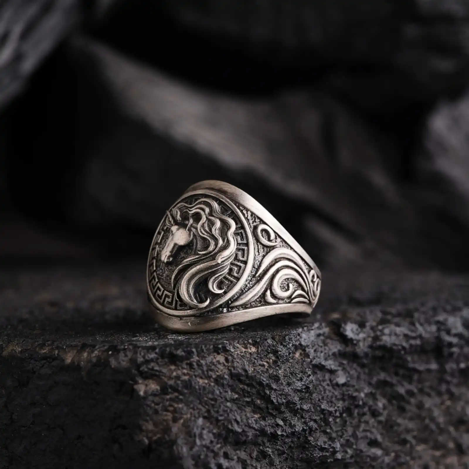 

Enchanted Silver Unicorn Ring - Magical Gift for All Occasions