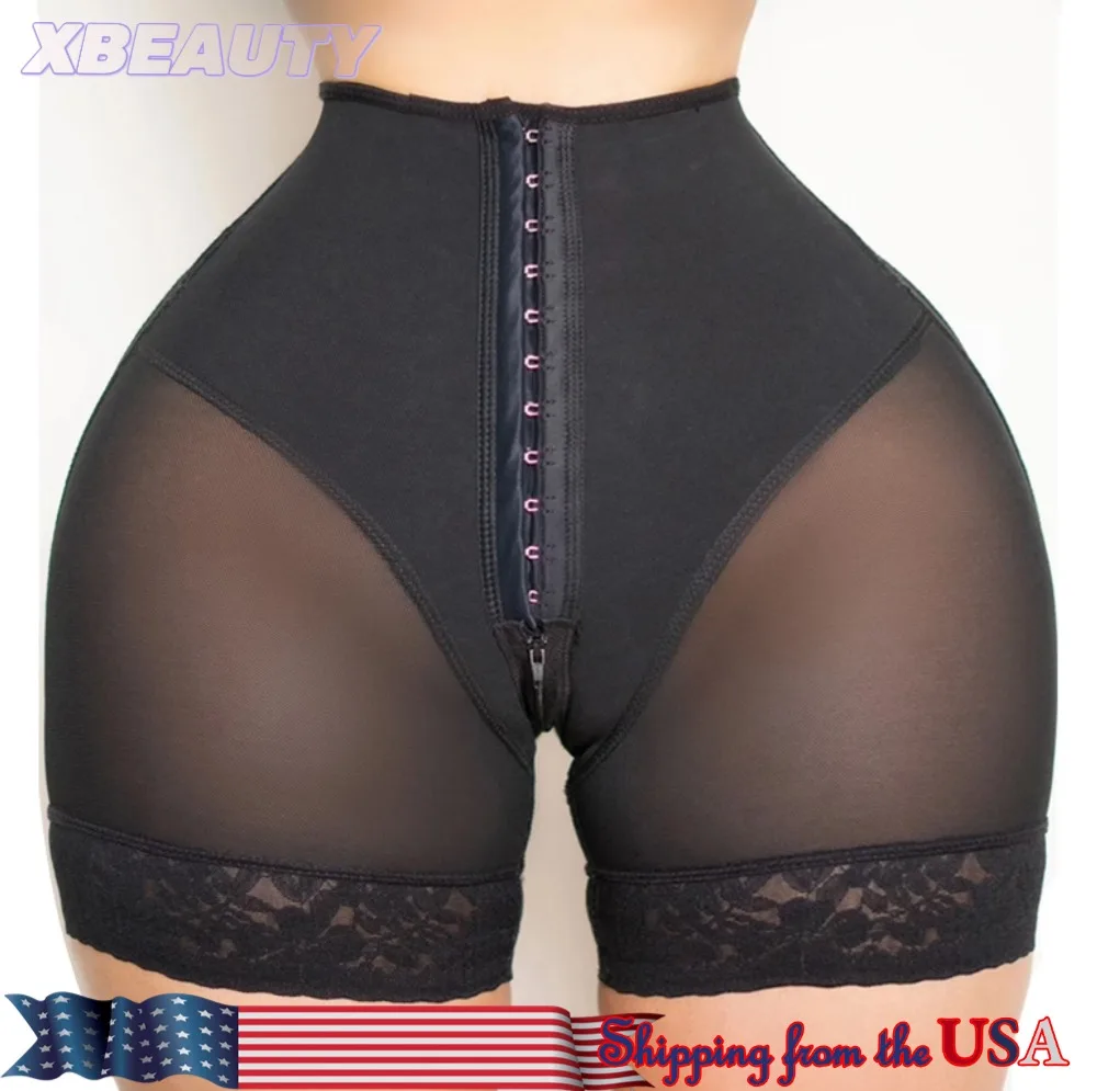 

Shapewear for Thigh Slimming Underwear Fajas Reductoras Post Surgery Compression Power Shaping Shorts BBL Panty Butt Lifter Cola