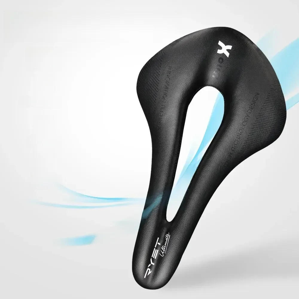 AliExpress RYET Carbon Bike Saddle Ultralight Leather Road Bike MTB Racing Pu Soft Seat Cushion Bicycle OVAL RAIL7*9 Seating Cushion Parts