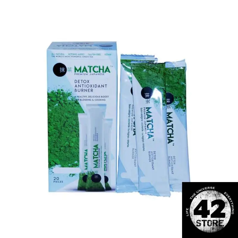 Matcha Tea Premium Slimming and Detox There are 20 tea bags in 1 box