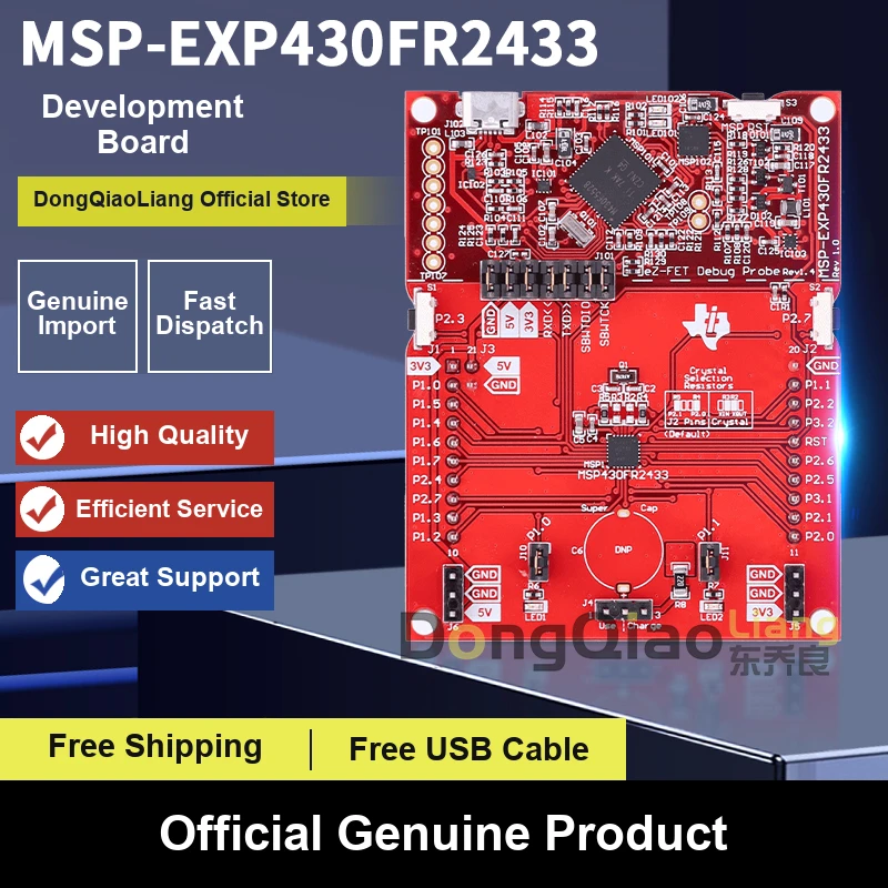 MSP-EXP430FR2433 MSP430FR2433 MCU LaunchPad Development Kit