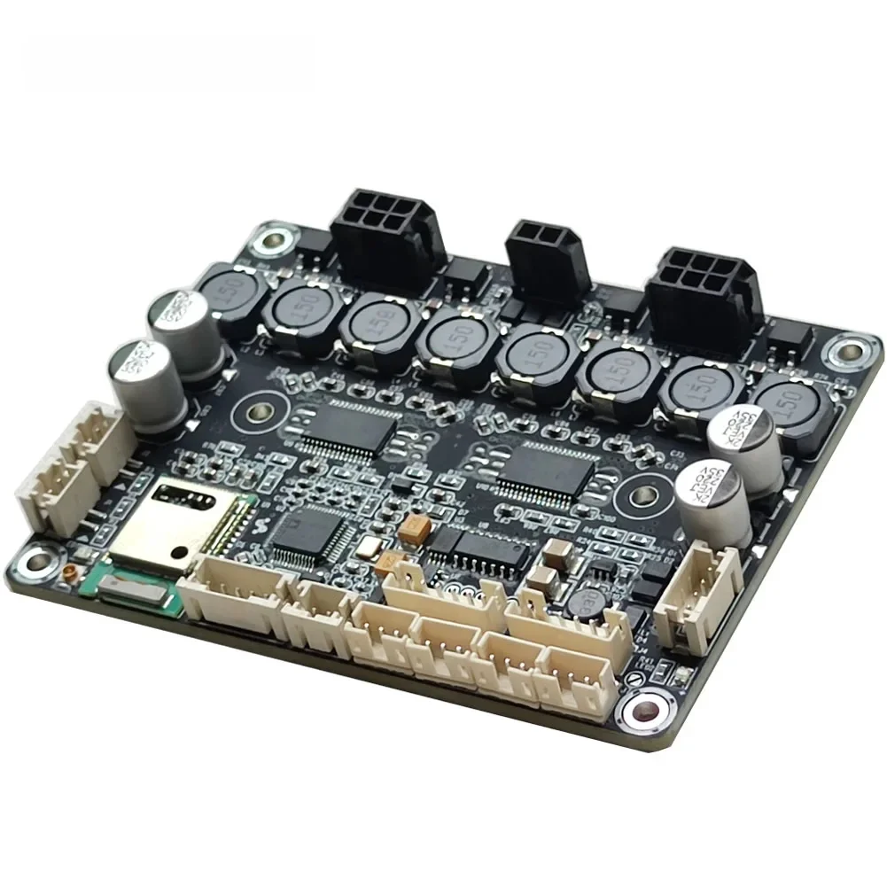 ADAU1701 DSP Płyta wzmacniacza mocy Bluetooth 5.0 4x30W obsługuje 4.0/2.1/2.0 maksymalnie 120W Qualcomm Bluetooth 5.0 układ audio HIFI 4.2 4-kanałowy wzmacniacz mocy I2S trójdrożny — zdjęcie 2